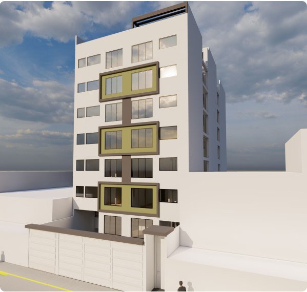 Render del edificio Magnus de Socabaya en Arequipa