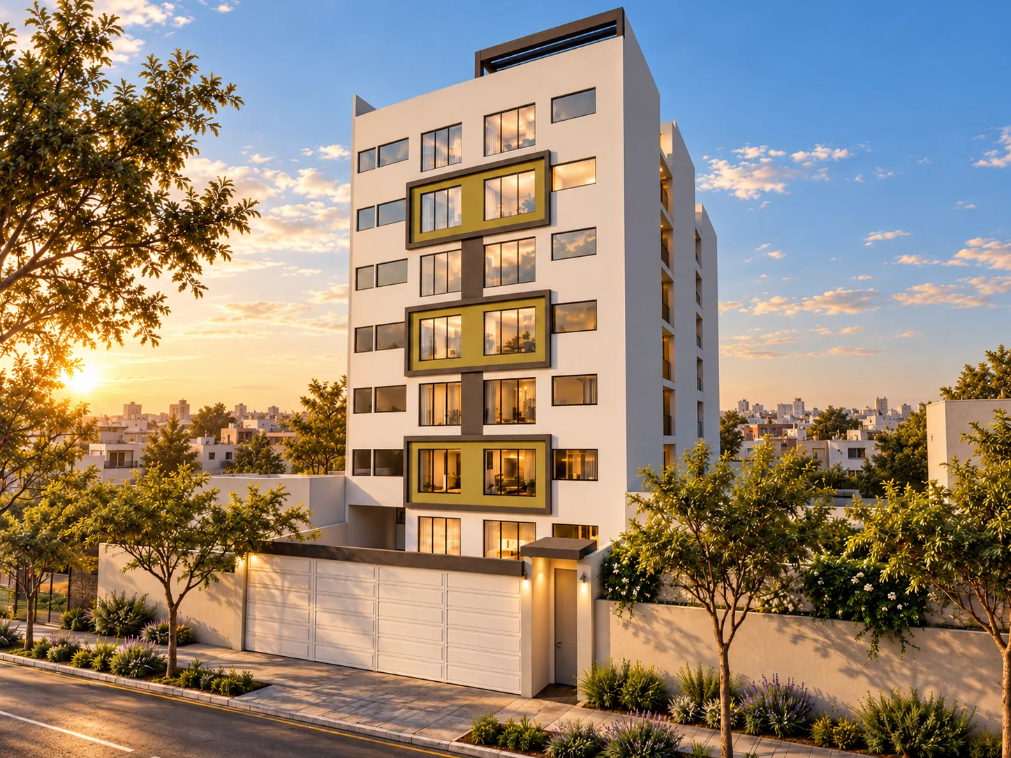 Render del edificio Magnus de Socabaya en Arequipa